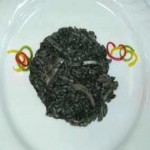 Sipina črna rižota