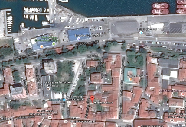 Palaca Longo na ortofoto