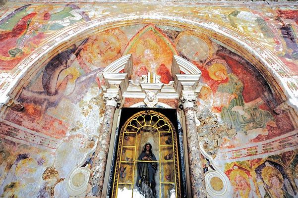 Najstarejse ohranjene freske Dvigrad