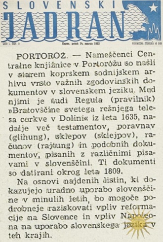 Izrez iz članka