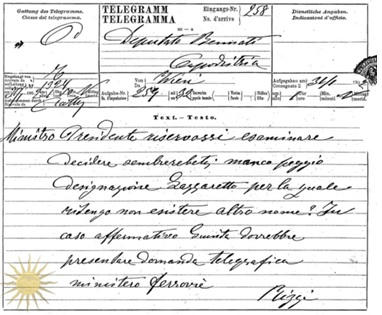 Telegram poslanca Rizzija