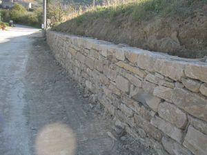 Obnova zadrževalnega zida v Hrastovljah